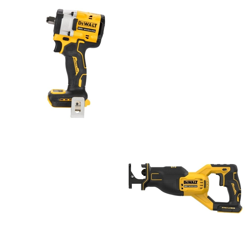 DeWalt DCF921B ATOMIC 20V MAX 1/2 in. Impact Wrench W/ DCS382B Reciprocating Saw