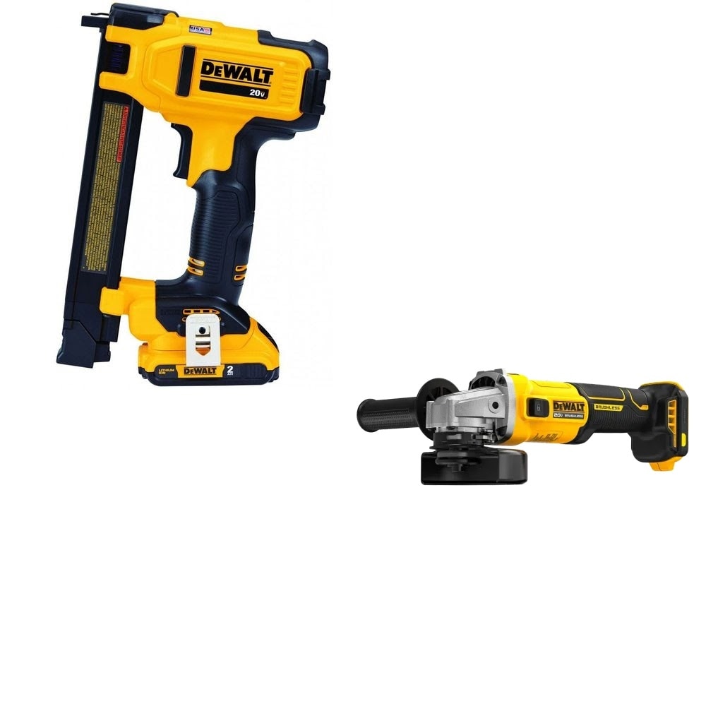 DeWalt DCN701D1 Wire Stapler Kit W/ FREE DCG407B Grinder