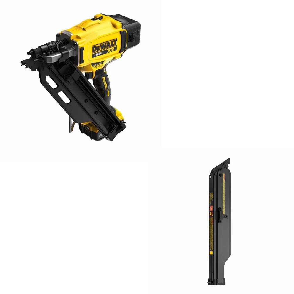 DeWalt DCN930P1 20V MAX XR 30° Nailer Kit W/ FREE DZN930 30° Extended Magazine