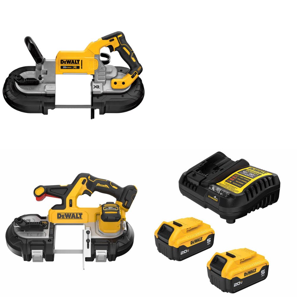 DeWalt DCS374B Band Saw Kit W/ DCS379B Band Saw and FREE DCB205 Battery Kit