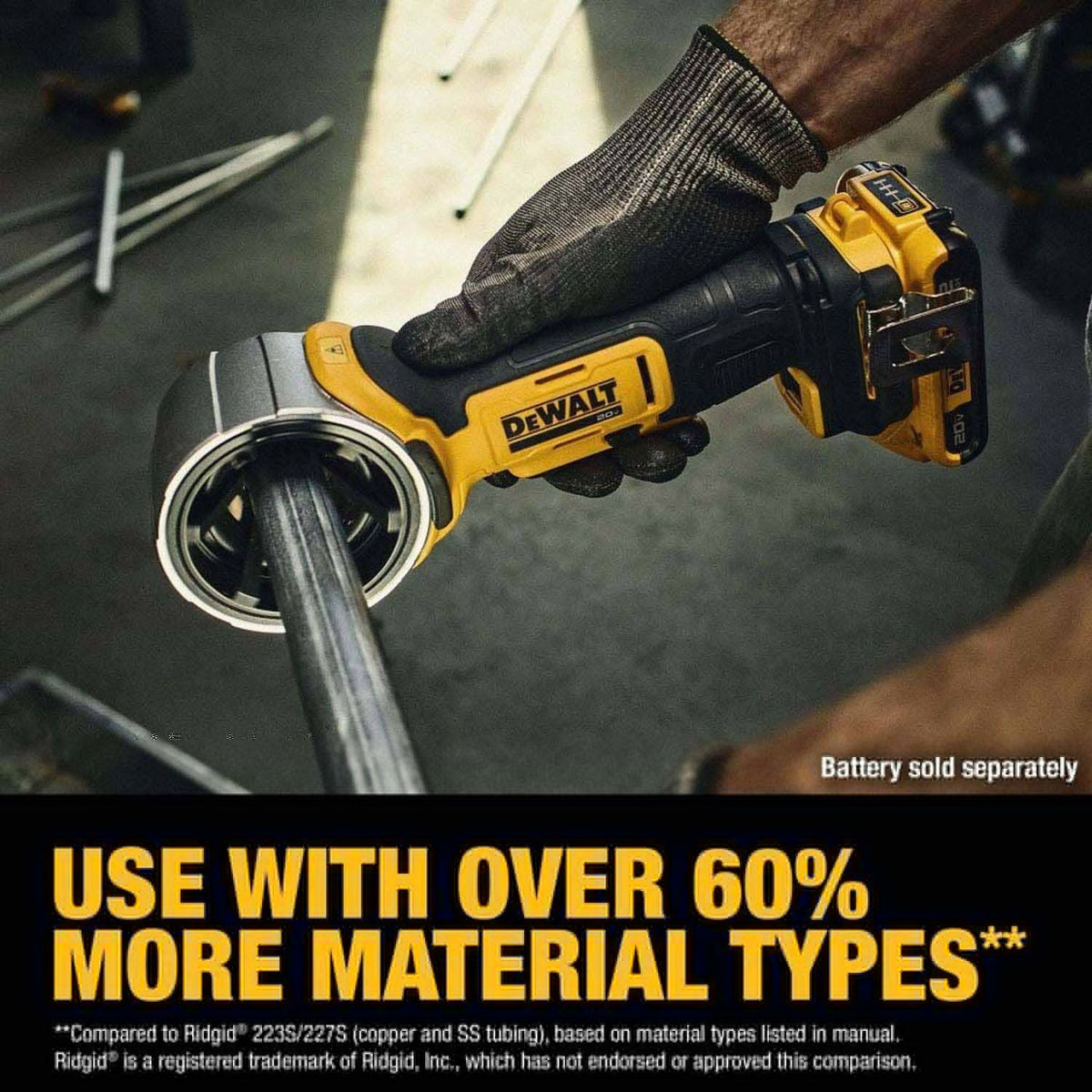 DEWALT DCE710B 20V MAX Pipe Deburring Tool - 3