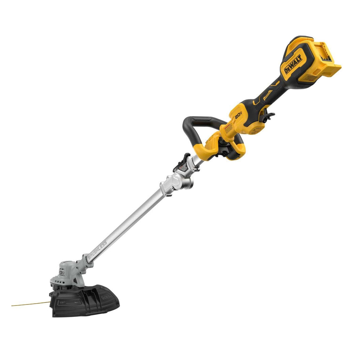 DeWalt DCST926B 20V MAX Brushless Foldable String Trimmer 13-15 in Swath Tool Only - 5