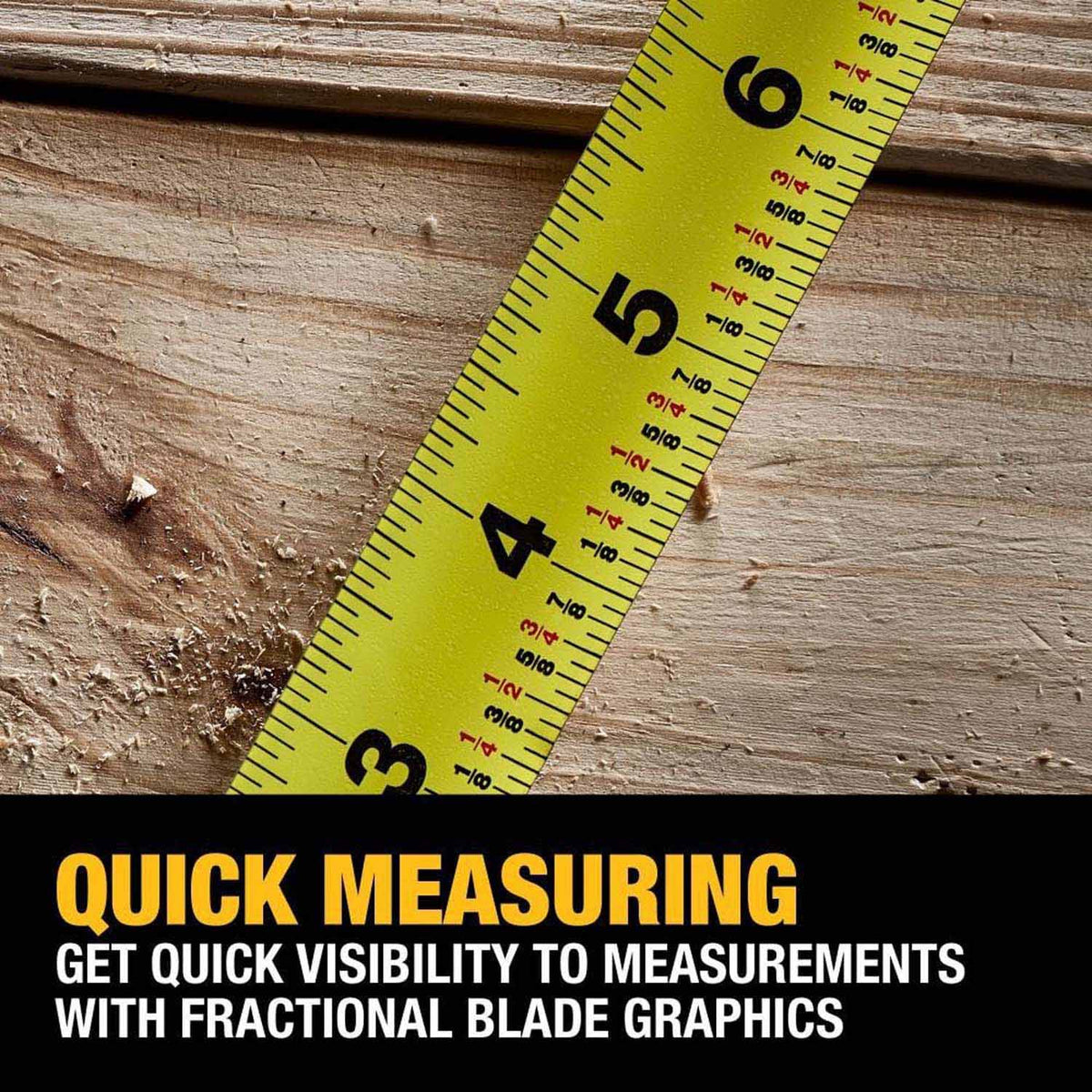DeWalt DWHT39125S 25 ft. Compact Magnetic Tape Measure - 10