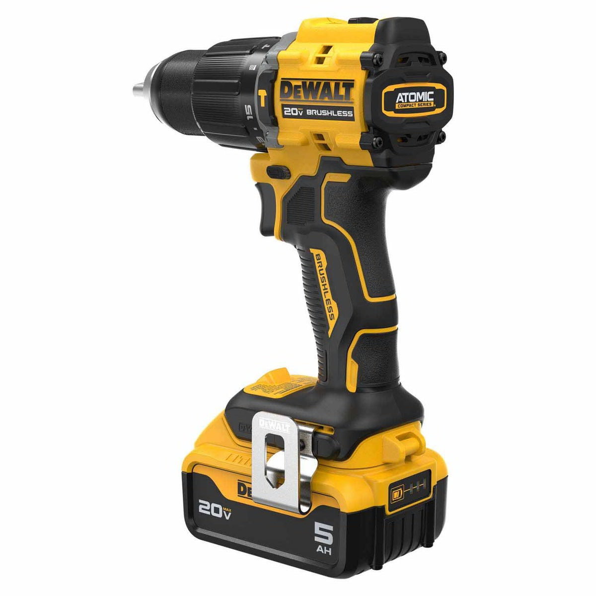 DeWalt DCD799P1 20V MAX ATOMIC Drill/ Driver Kit with Compact Battery and Charger - 3