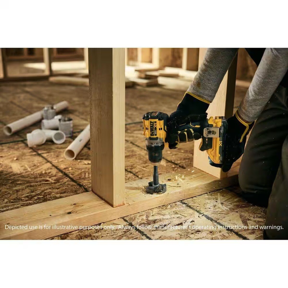 DeWalt DCD801B 20V MAX XR Brushless Cordless 1/2 in Drill/Driver (Tool Only) - 8