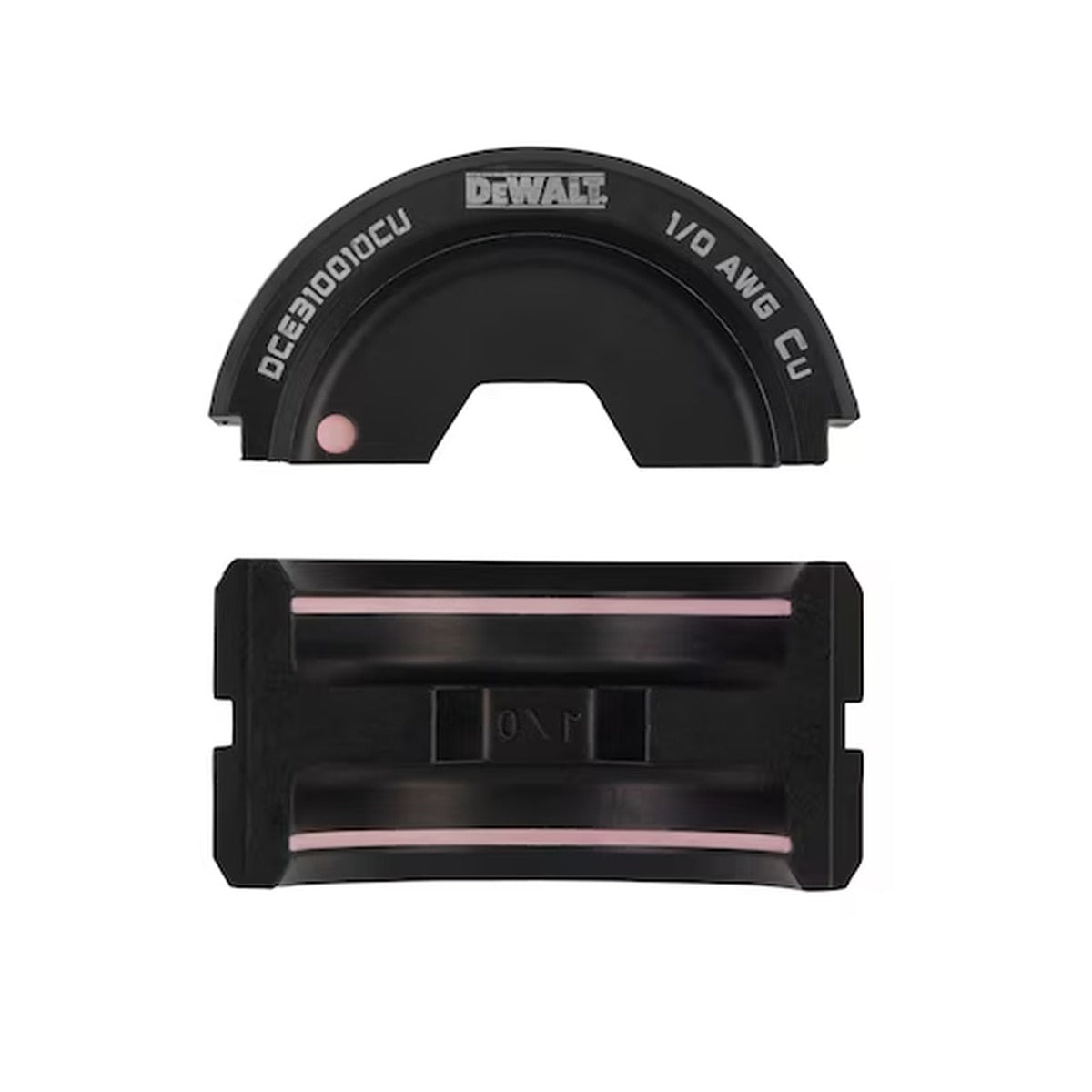 DeWalt DCE3100CK 8 to 600 MCM Copper U Die Kit for Compact Crimper (16 Piece Kit) - 2
