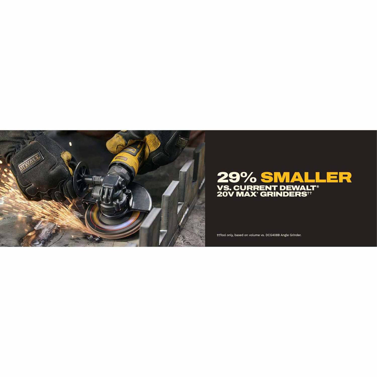 DeWalt DCG402B 20V MAX* ATOMIC 4.5 in. Angle Grinder (Tool Only) - 13