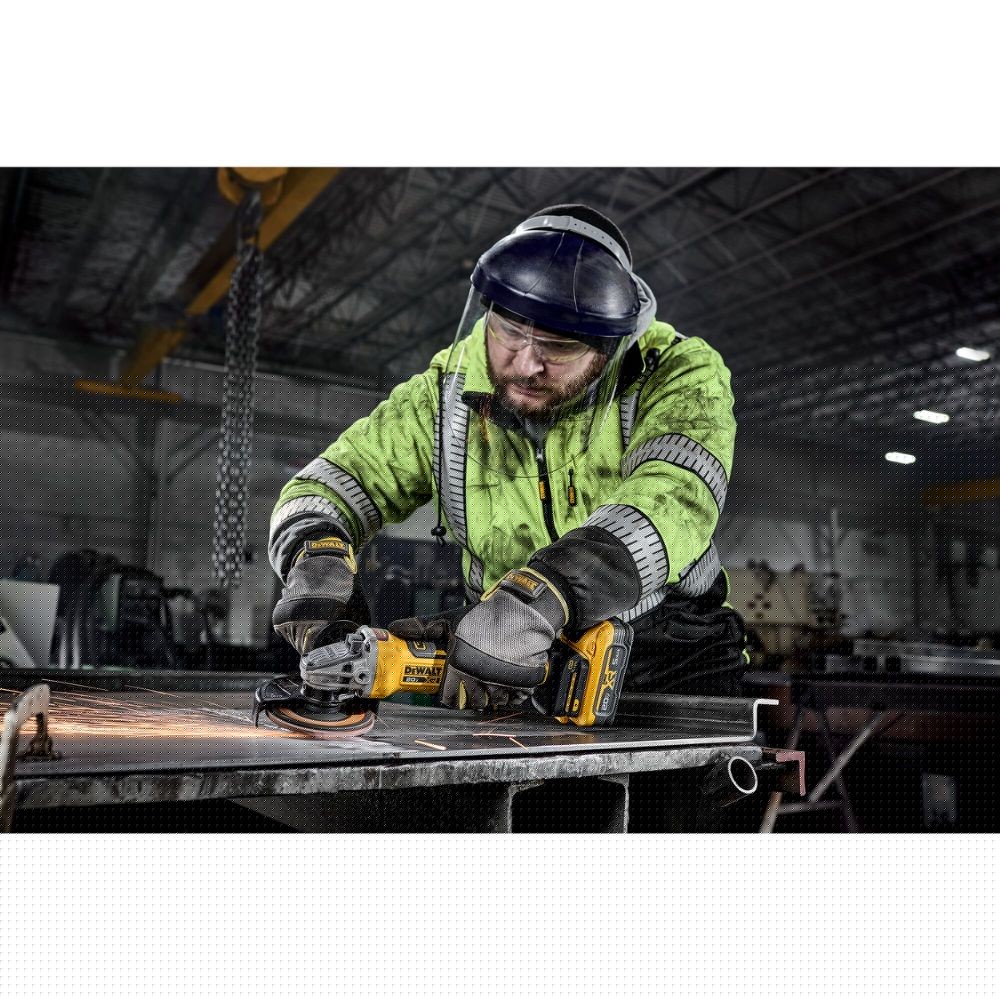 DeWalt DCG410VSB 20V Max* XR Brushless Cordless 4-1/2" - 5" Variable Speed Paddle Switch Grinder (Tool Only) - 7