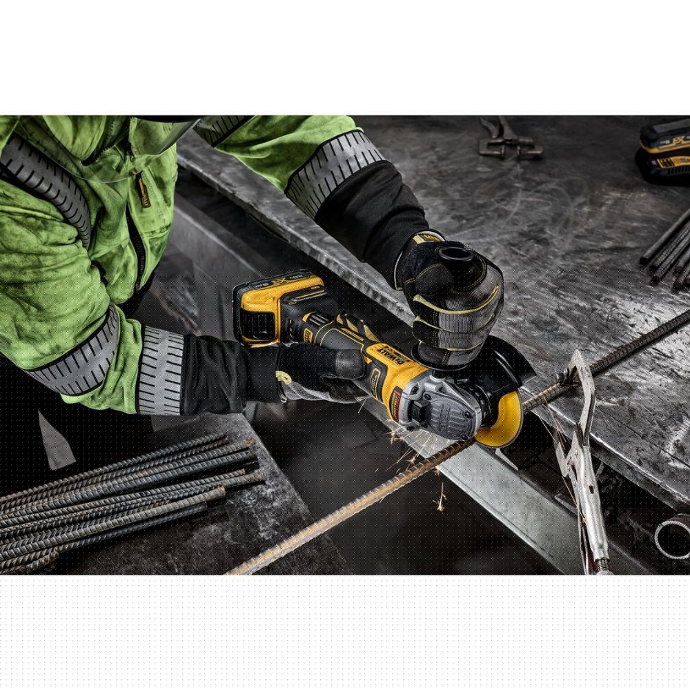 DeWalt DCG410VSB 20V Max* XR Brushless Cordless 4-1/2" - 5" Variable Speed Paddle Switch Grinder (Tool Only) - 8