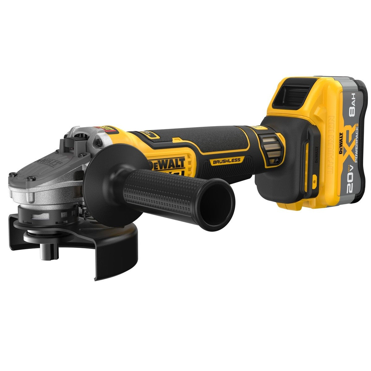 DeWalt DCG410WW1 20V Max* XR Brushless Cordless 4-1/2" - 5" Angle Grinder Kit with XR POWERPACK - 2