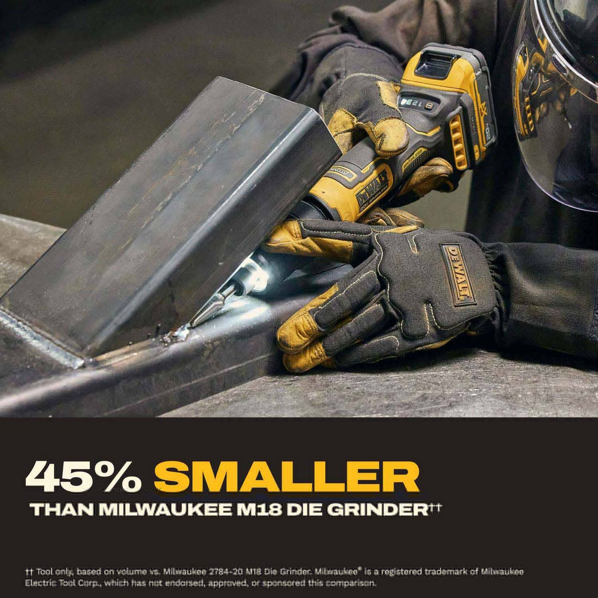 DeWalt DCG420E2 20V MAX* ATOMIC Die Grinder Kit with XR POWERSTACK - 13