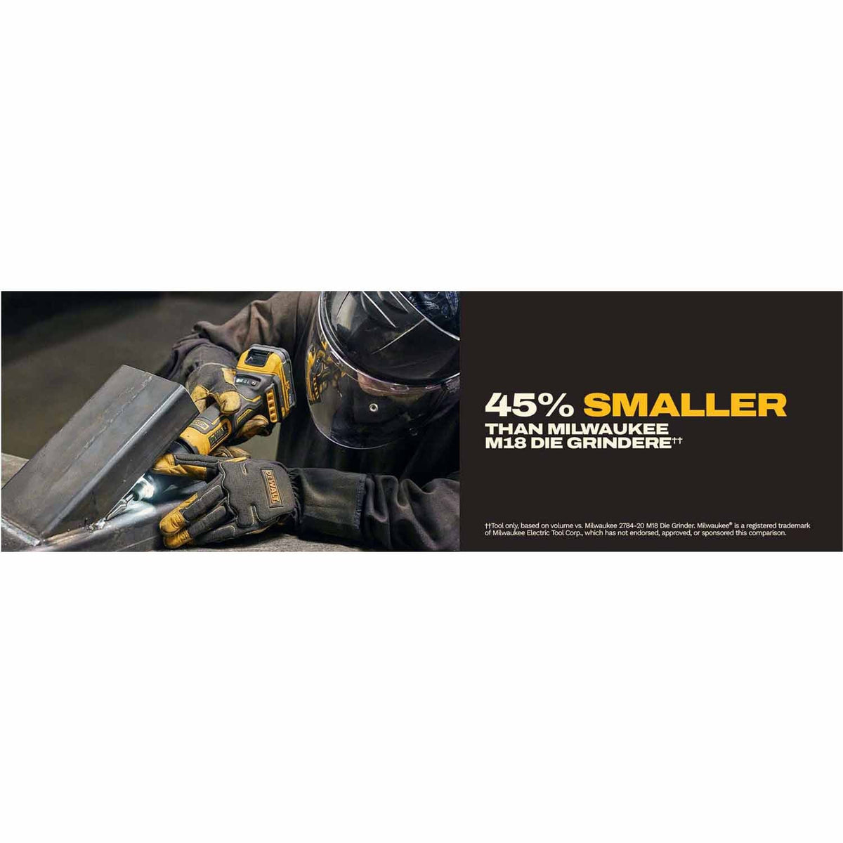 DeWalt DCG420E2 20V MAX* ATOMIC Die Grinder Kit with XR POWERSTACK - 20