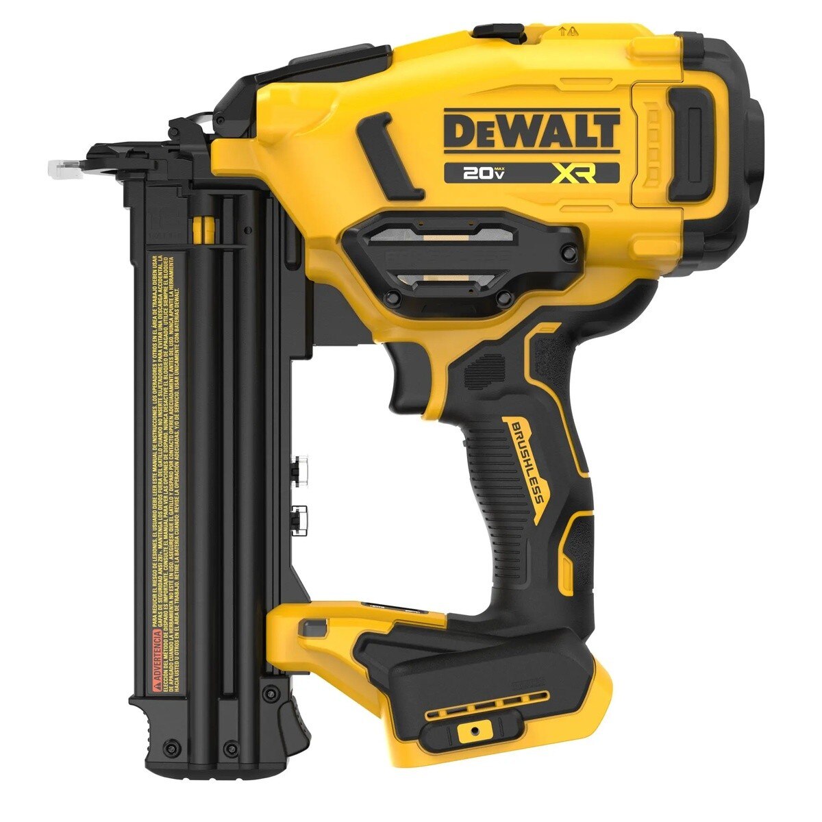 DeWalt DCN210B 20V MAX XR 18 Gauge Cordless Brad Nailer 10.2" Height (Bare Tool) - 2