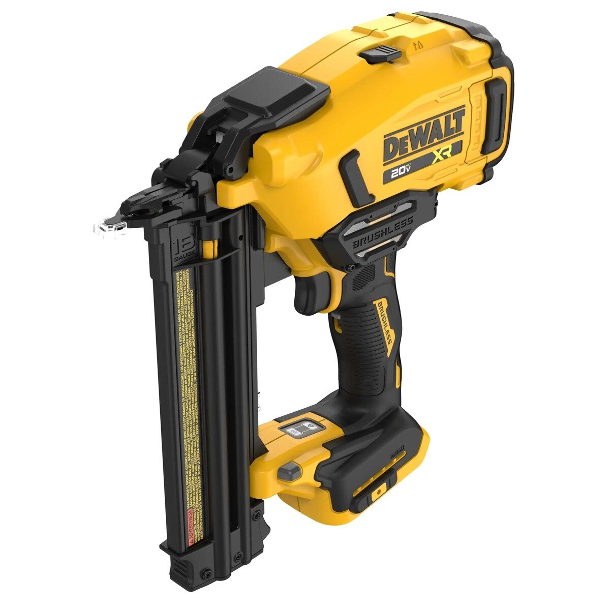 DeWalt DCN210B 20V MAX XR 18 Gauge Cordless Brad Nailer 10.2" Height (Bare Tool) - 3