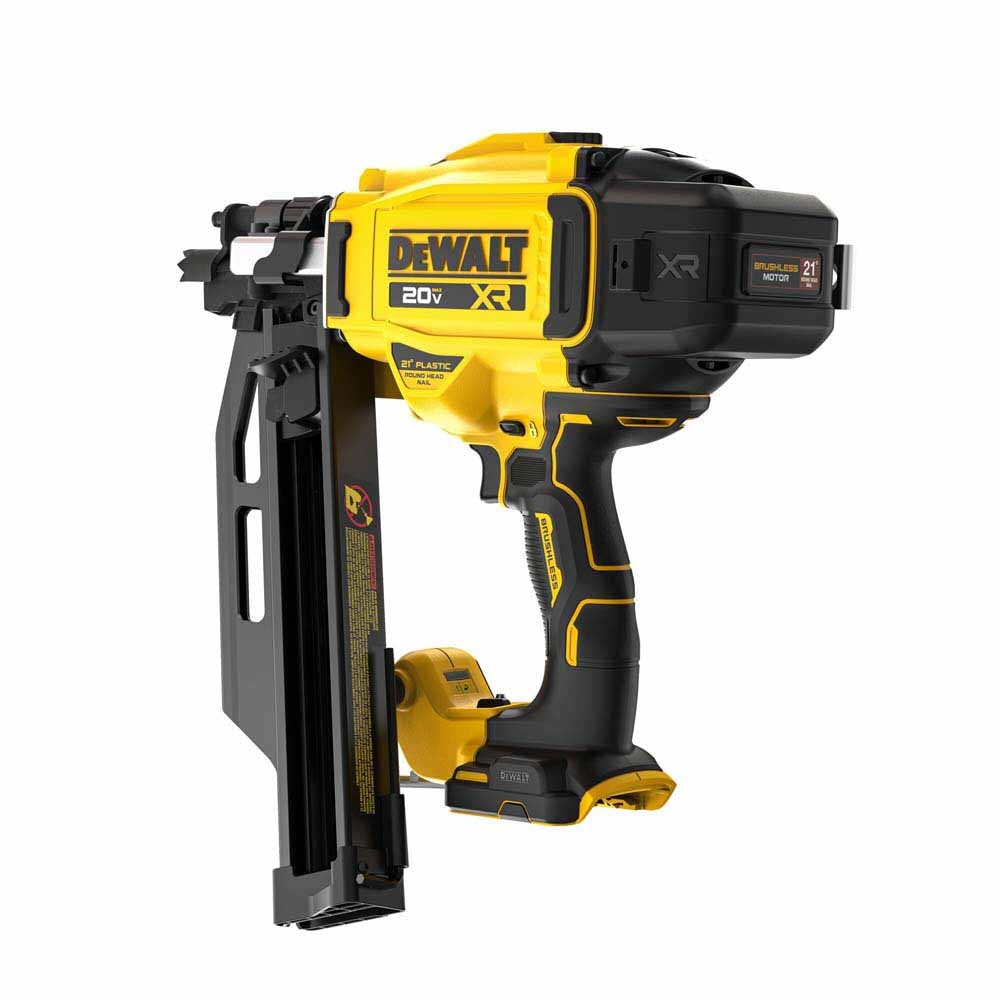 DeWalt DCN920B 20V MAX XR Brushless Cordless 21 Degree Plastic Collated Framing Nailer (Tool Only) - 5