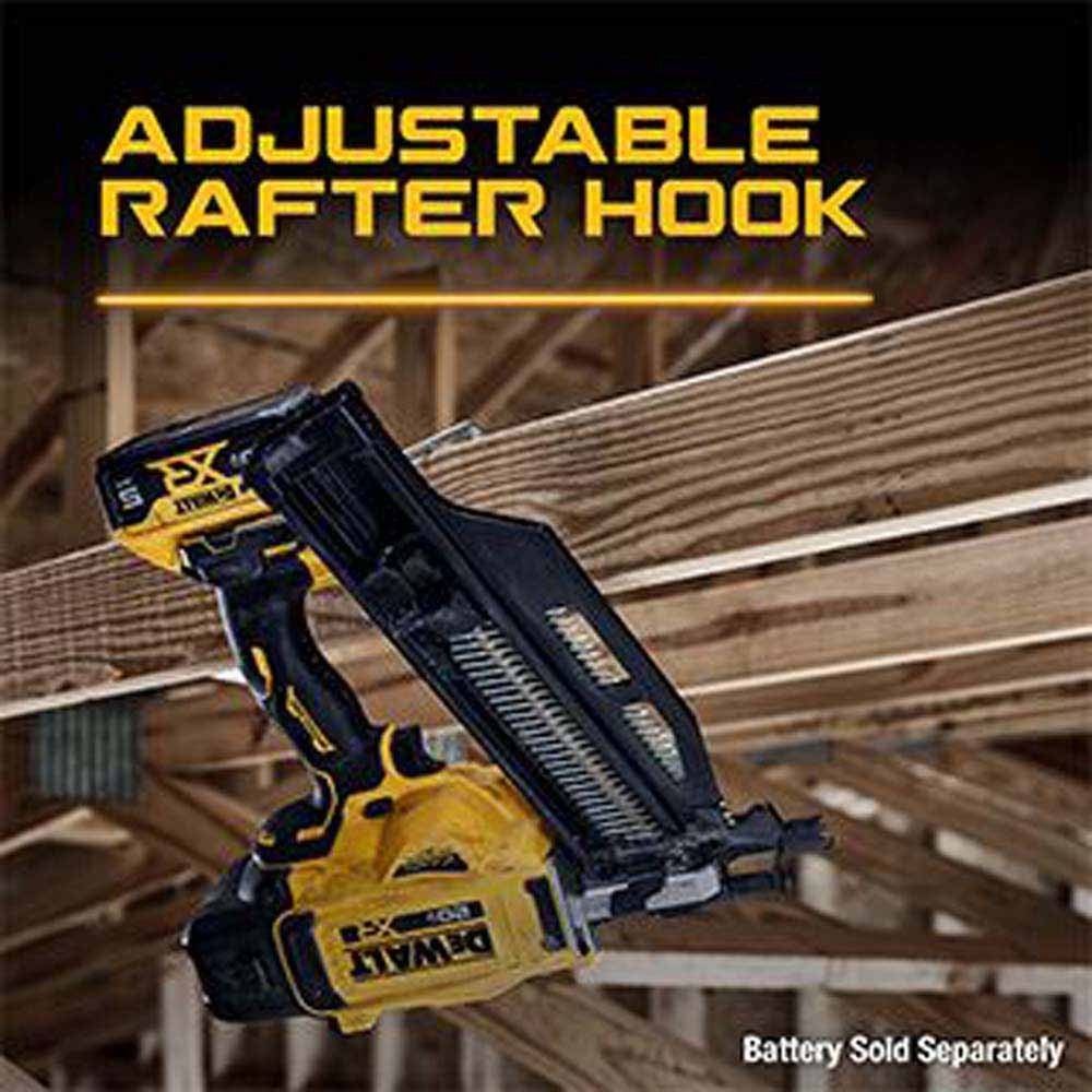 DeWalt DCN920B 20V MAX XR Brushless Cordless 21 Degree Plastic Collated Framing Nailer (Tool Only) - 10
