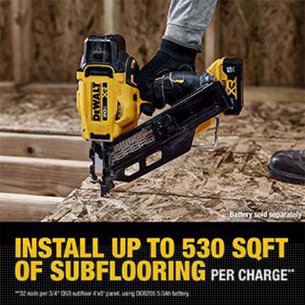 DeWalt DCN930B 20V MAX XR Brushless Cordless 30 Degree Paper Collated Framing Nailer (Tool Only) - 19
