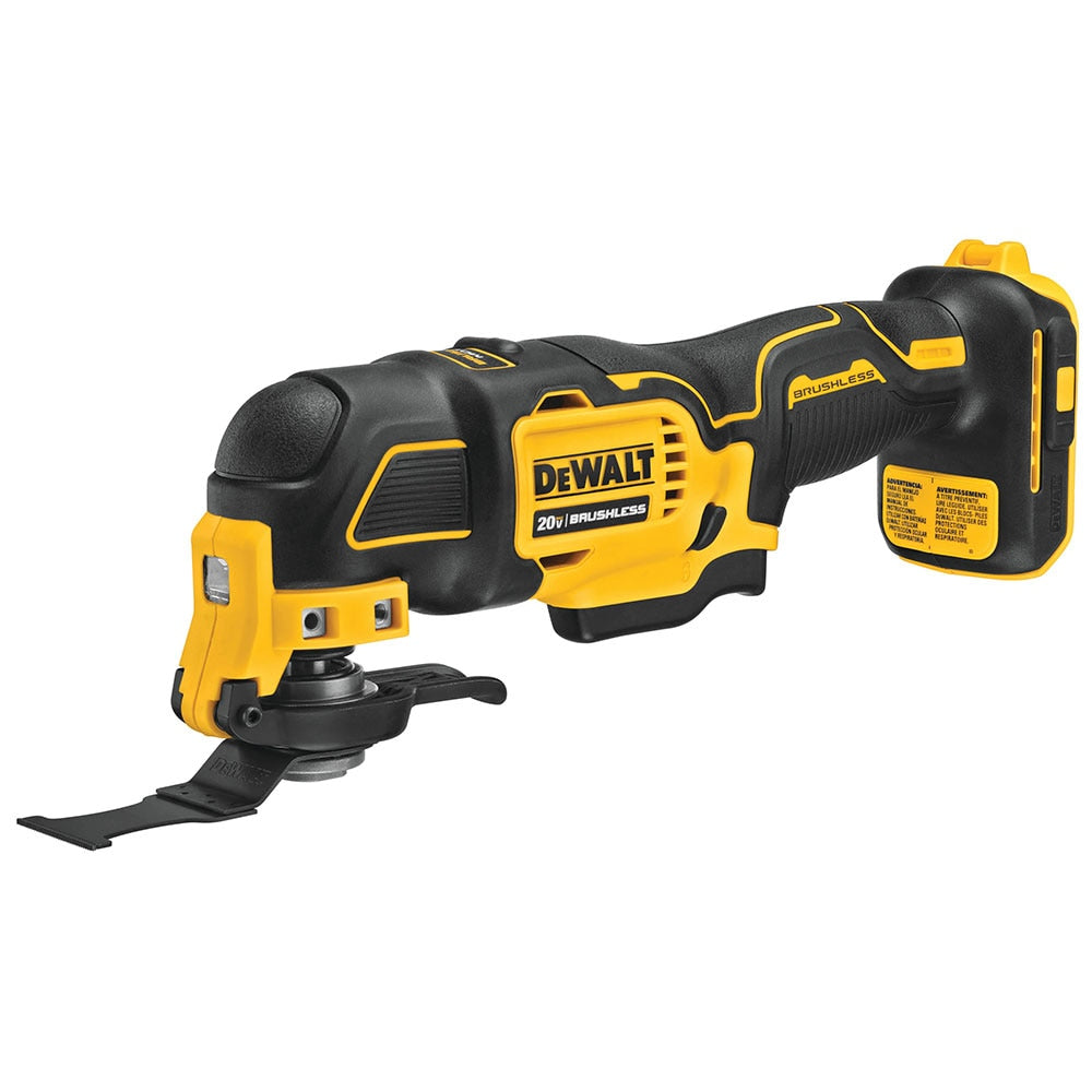 DeWalt DCS354D1 20V MAX Brushless Cordless Oscillating Multi-Tool, Kit - 3