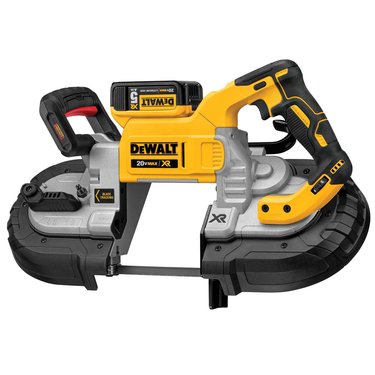 DeWalt DCS376P2 20V Max Dual Handed Bandsaw Kit