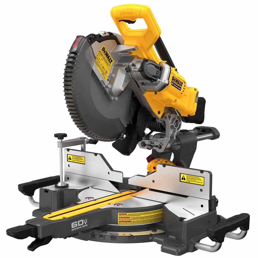 DeWalt DCS781B 60V MAX Brushless Cordless 12 in. Double Bevel Sliding Miter Saw (Tool Only) - 2