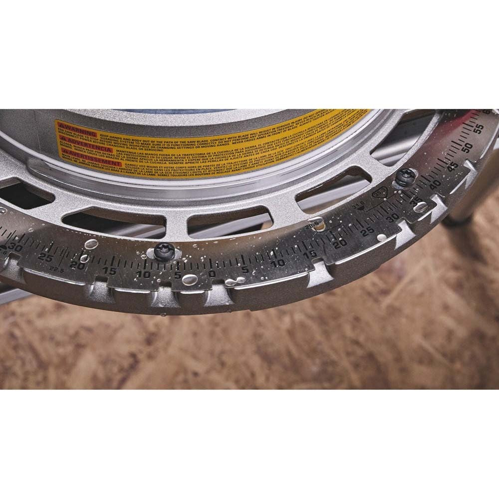 DeWalt DCS785B 20V MAX* XR 12" Double Bevel Sliding Miter Saw (Tool Only) - 17