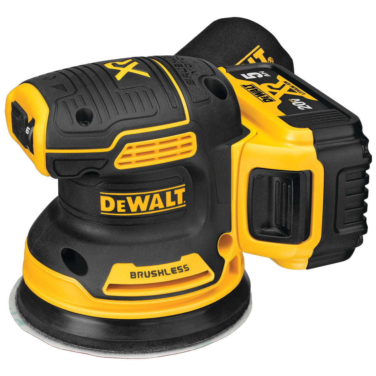 DeWalt DCW210P1 20V Max* XR 5" Cordless Random Orbital Sander Kit - 4