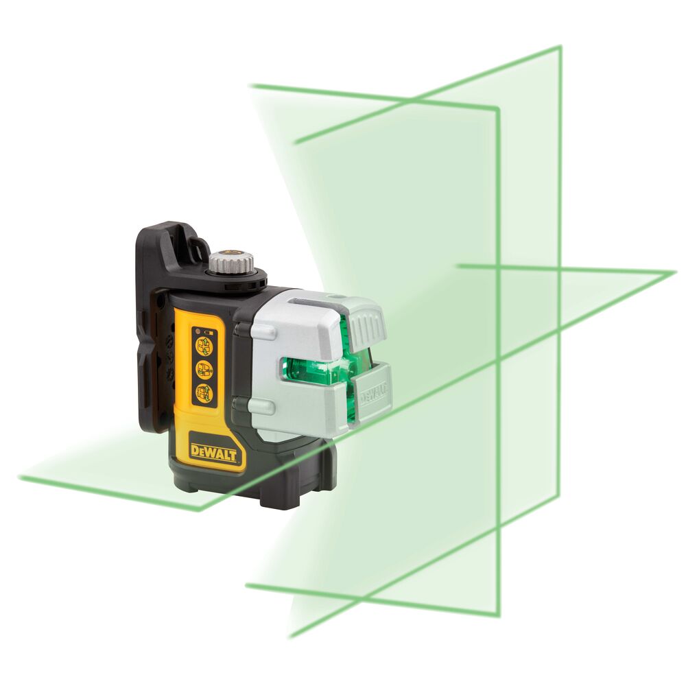 DeWalt DW089CG 3 Line Green Laser Level - 5