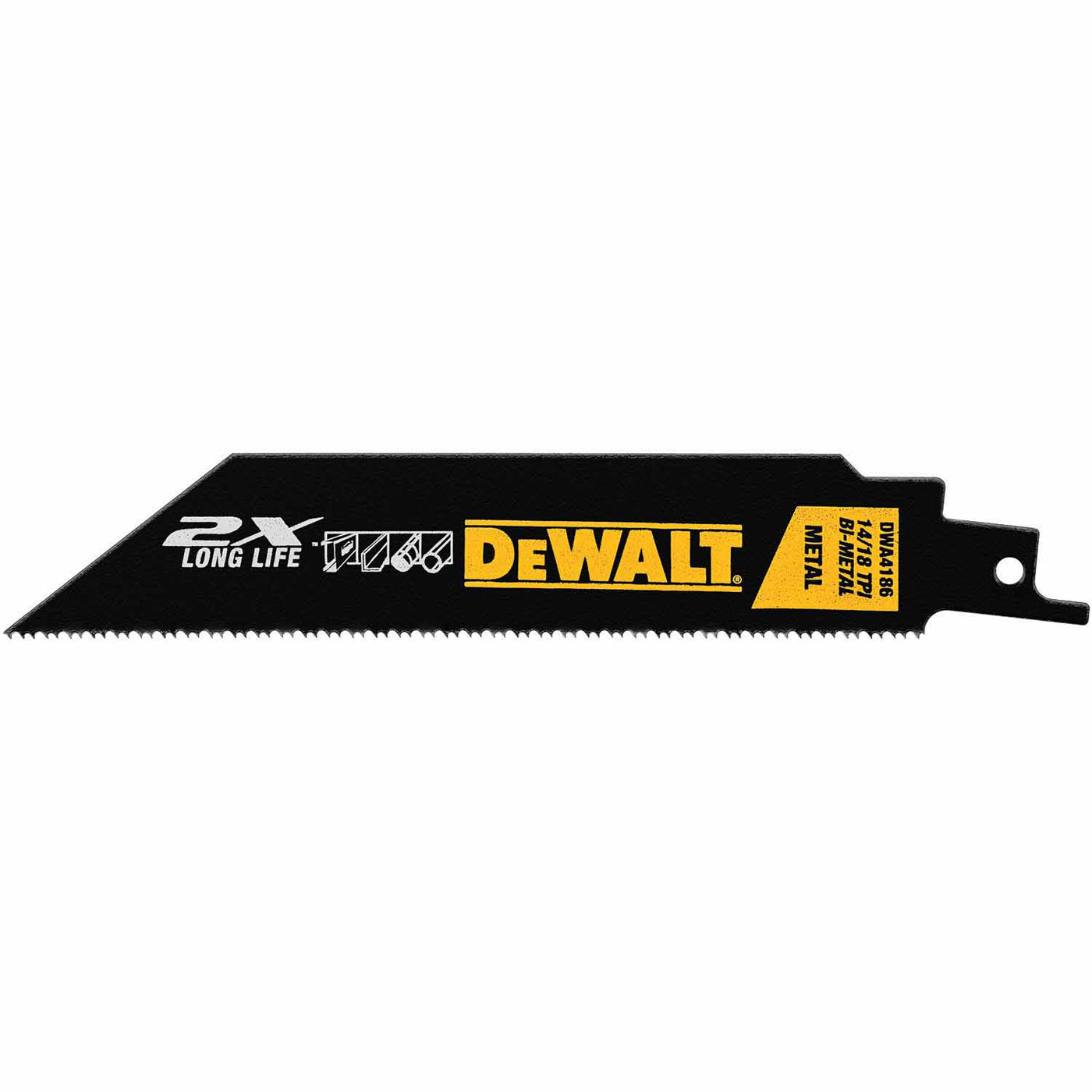 DeWalt DWA4186B 6" 2X™ Premium Metal Cutting Blade Bulk