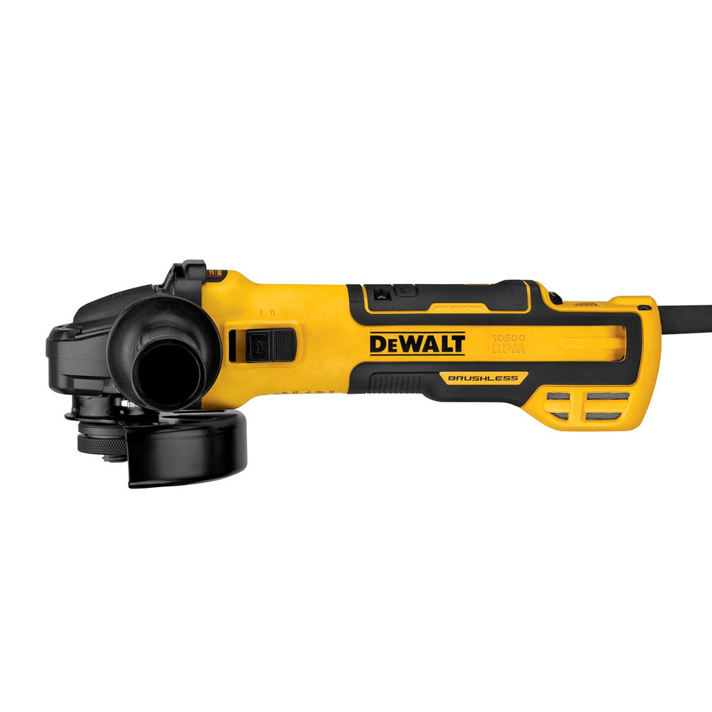 DeWalt DWE43231VS 5" Brushless Variable Speed Slide Switch Small Angle Grinder