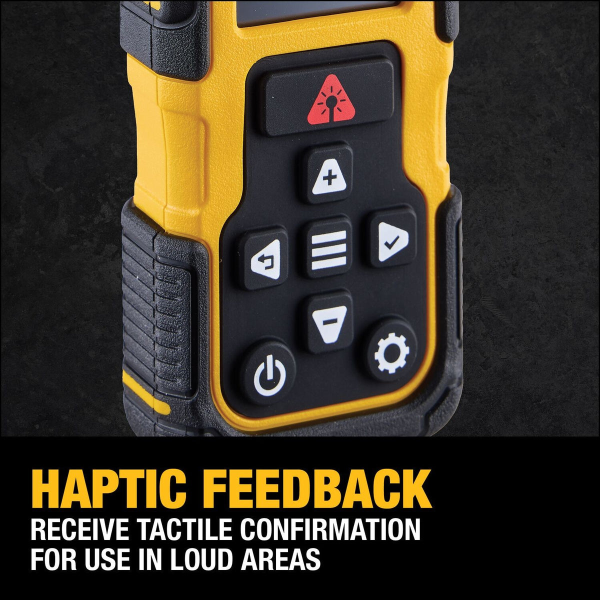 DeWalt DWHT78200 200 ft Lithium-Ion Laser Distance Measurer with Backlit Rotating Display and IP65 Rating - 5