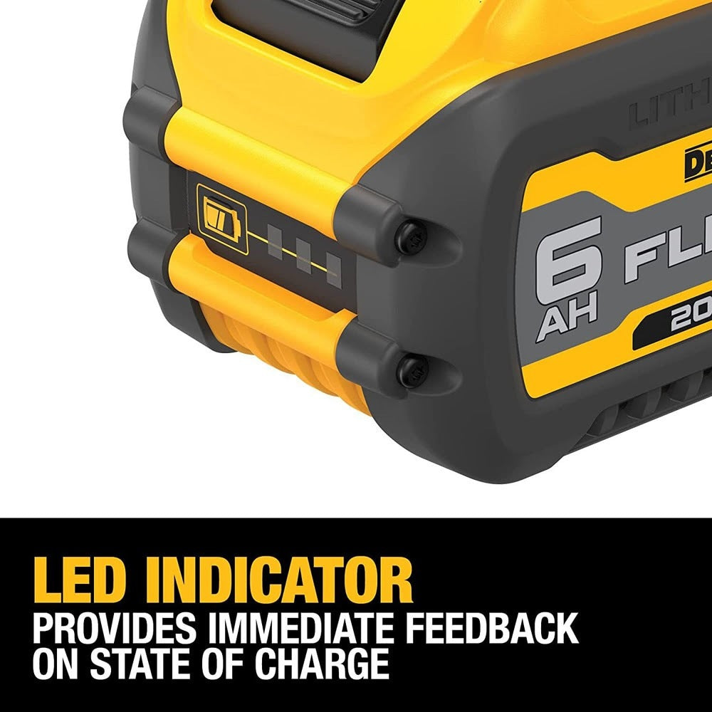 DeWalt DCB606 20/60V MAX FlexVolt 6.0Ah Battery - 9