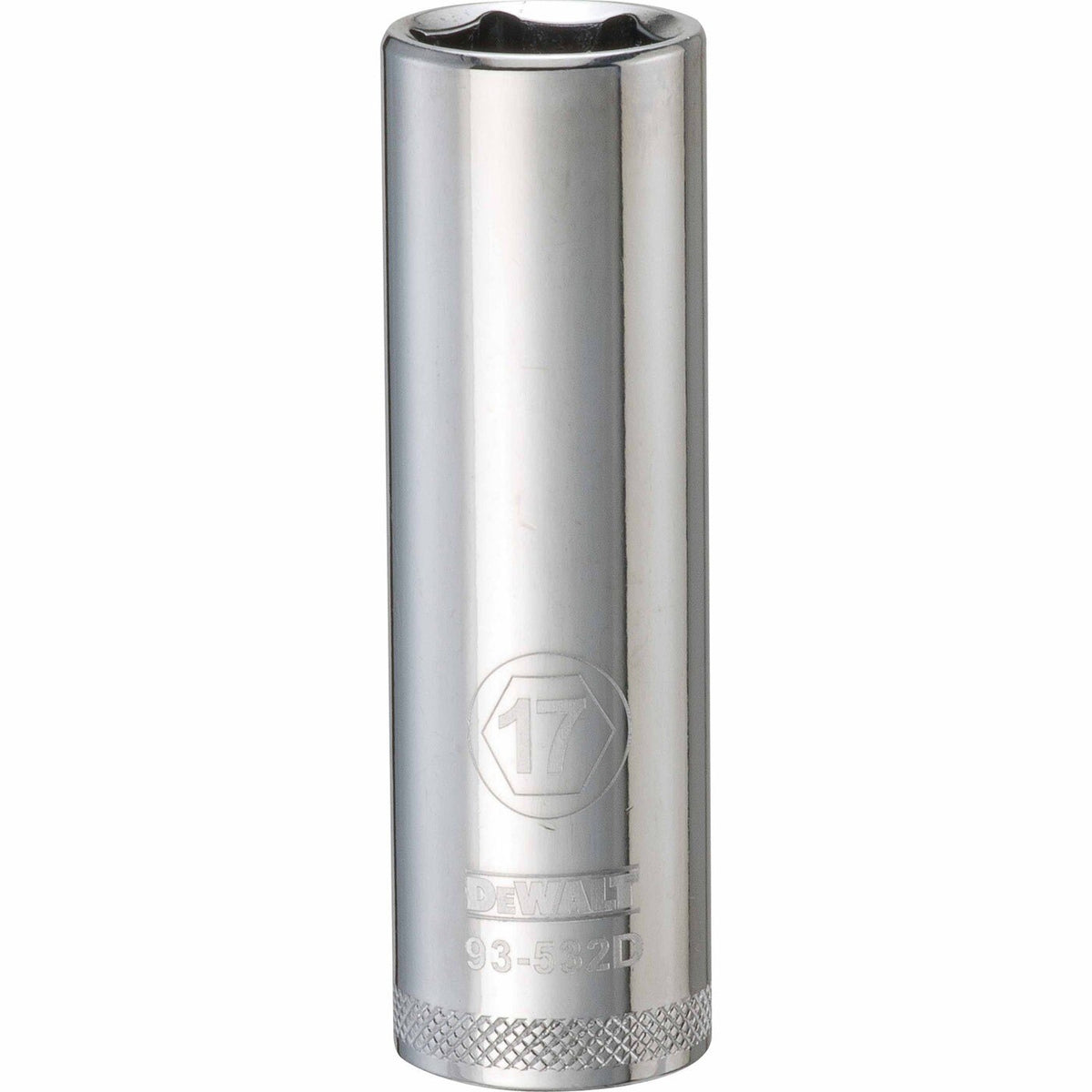Dewalt DWMT93532OSP Mechanics 6 Point 1/2" Drive Deep Socket 17 MM