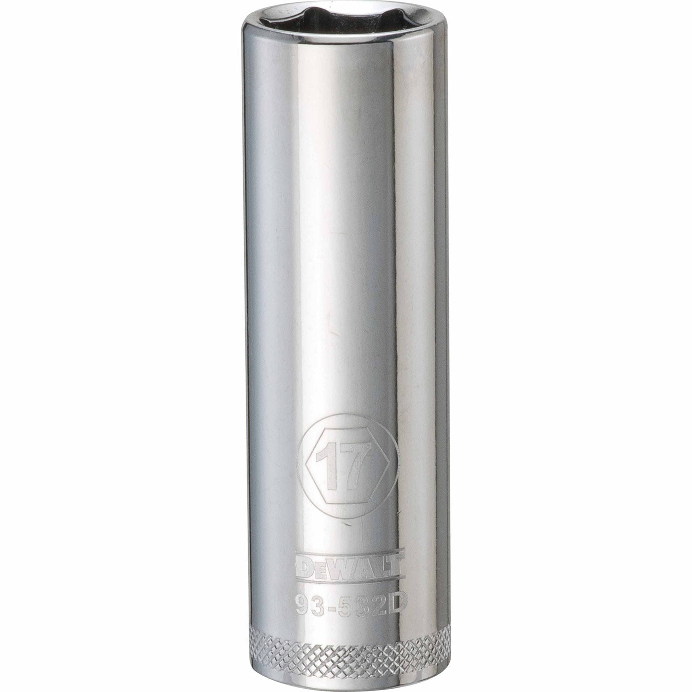 Dewalt DWMT93532OSP Mechanics 6 Point 1/2" Drive Deep Socket 17 MM