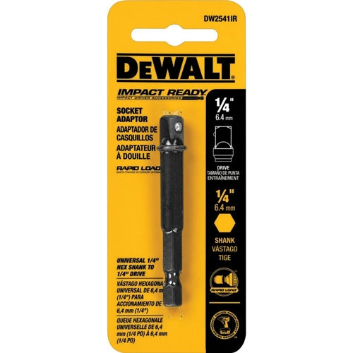 DeWalt DW2541IR G 1/4" Hex Shank to 1/4" Socket Adaptor