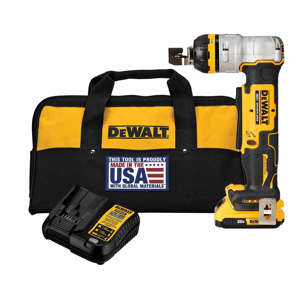 DeWalt DCE158D1 20V MAX* XR(R) Brushless Cordless Wire Mesh Cable Tray Cutter Kit