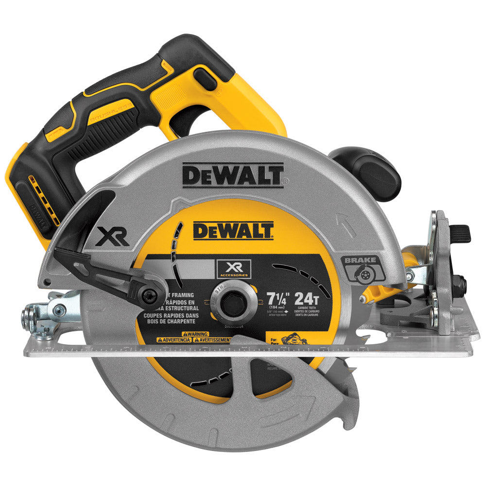 DeWalt DCS570B 7-1/4" 20V MAX Cordless Circular Saw, Tool Only