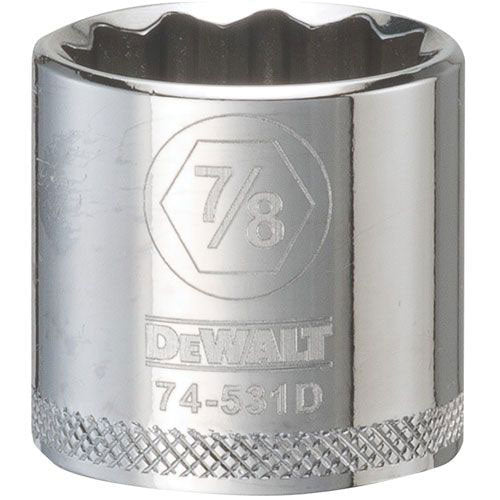 DeWalt DWMT74531B 7/8" x 3/8" Drive 12 Point Socket