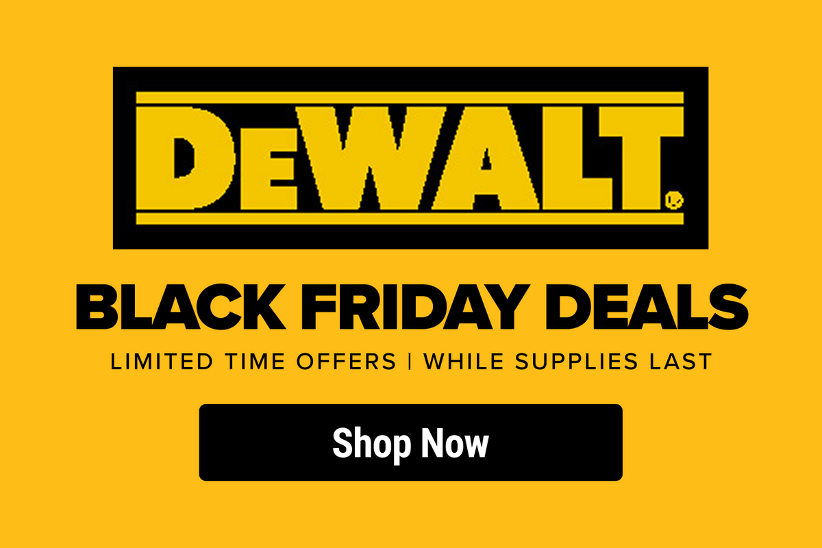DeWalt black friday deals