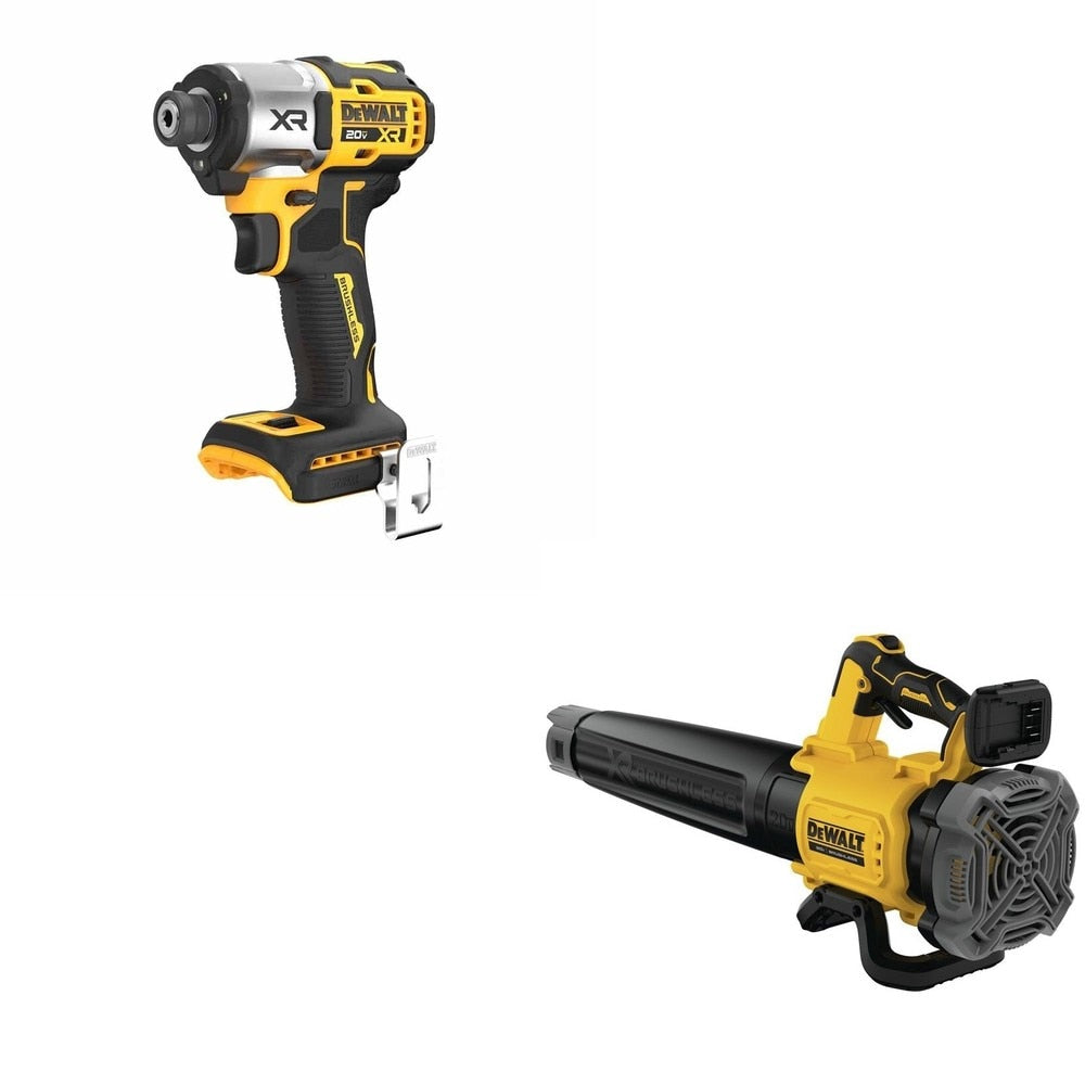 DeWalt DCBL722B 20V MAX XR Brushless Handheld Blower W/ DCF845B 3-Speed Impact Driver