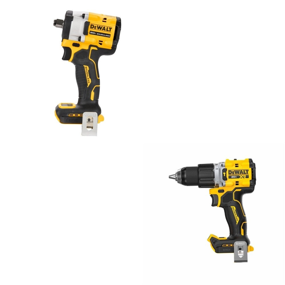 DeWalt DCF921B ATOMIC 20V MAX 1/2 in. Impact Wrench W/ DCD806B Hammer Drill