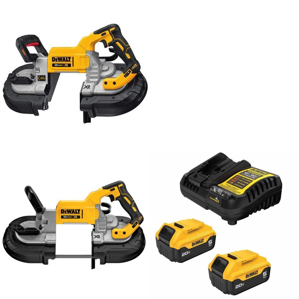 DeWalt DCS376B Bandsaw Kit W/ DCS374B Band Saw and FREE DCB205-2C Battery Kit