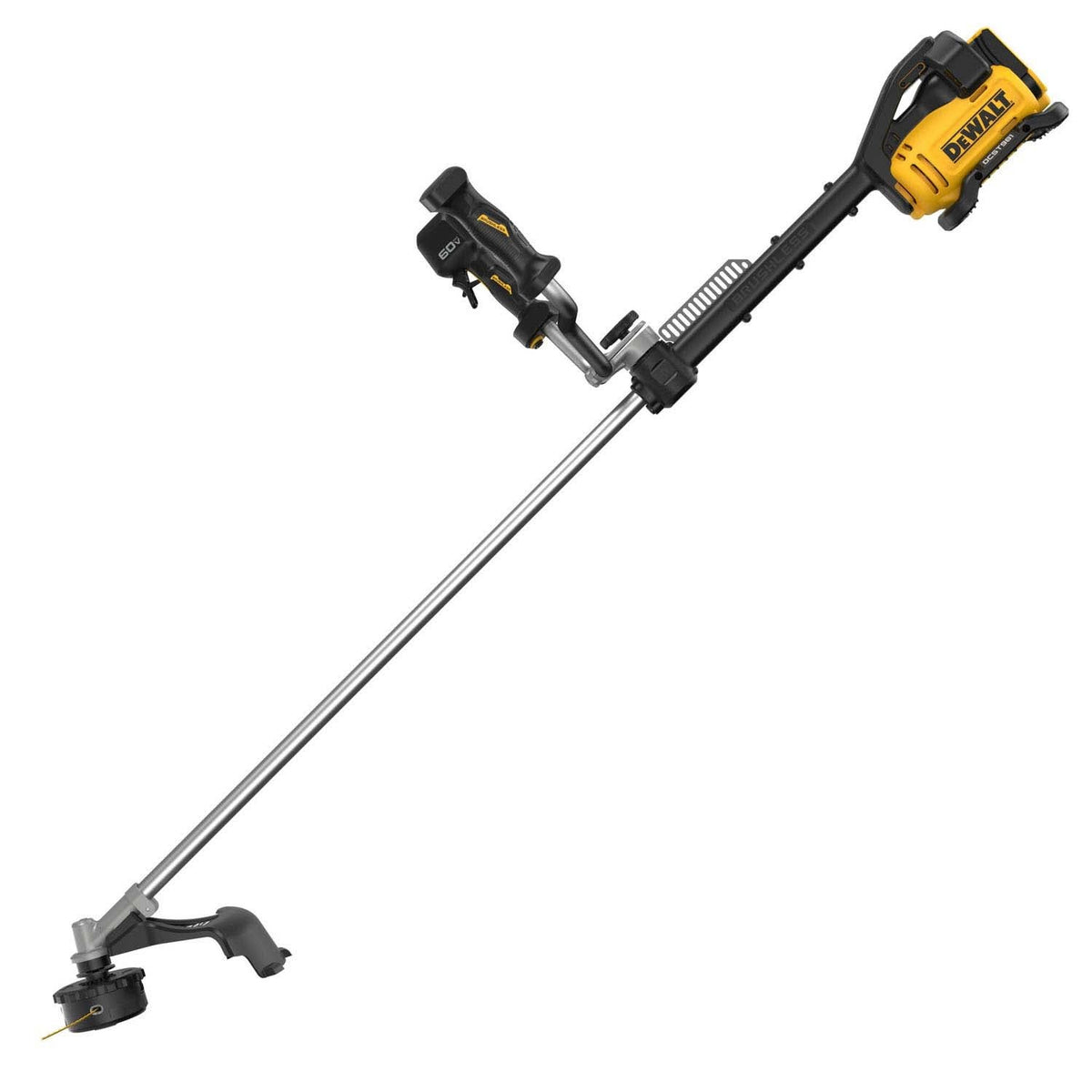 DeWalt DCST981B 60V MAX String Trimmer with Bike Handle, LED Display, 17.5 in. Swath (Tool Only) - 2