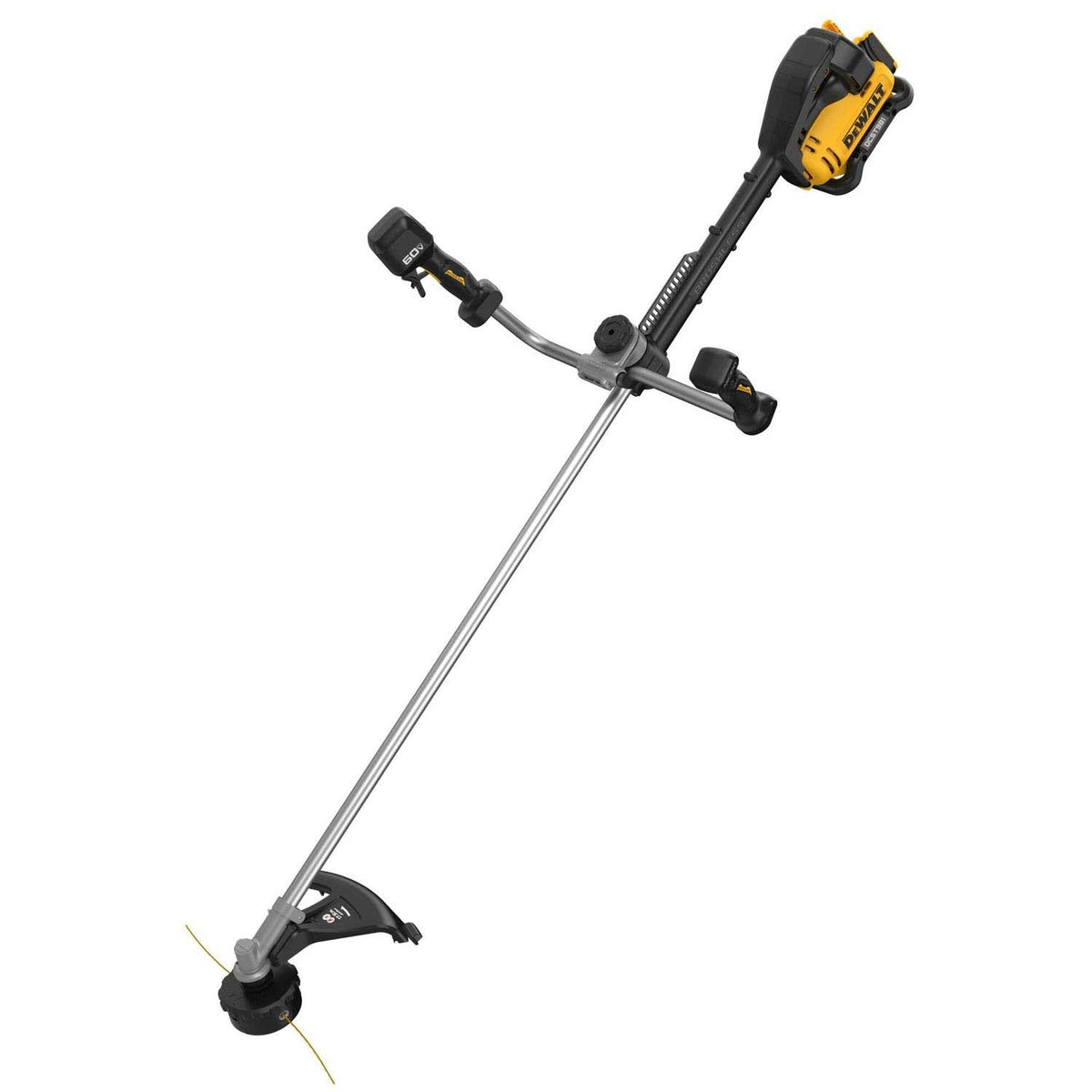 DeWalt DCST981B 60V MAX String Trimmer with Bike Handle, LED Display, 17.5 in. Swath (Tool Only) - 3