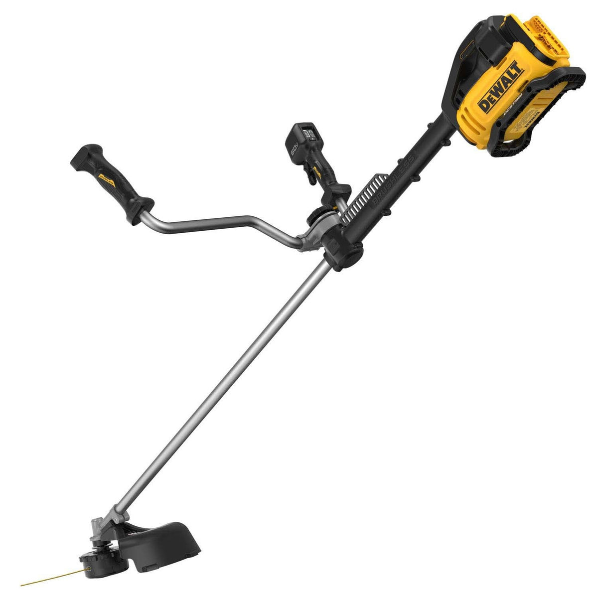 DeWalt DCST981B 60V MAX String Trimmer with Bike Handle, LED Display, 17.5 in. Swath (Tool Only) - 5