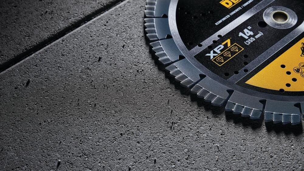 DeWalt DW47437 14IN SEGMENTED XP7 REINFORCED CONCRETE - 4