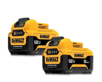 DeWalt DCB126-2 12V MAX 5Ah Li-Ion Batteries 2-Pack