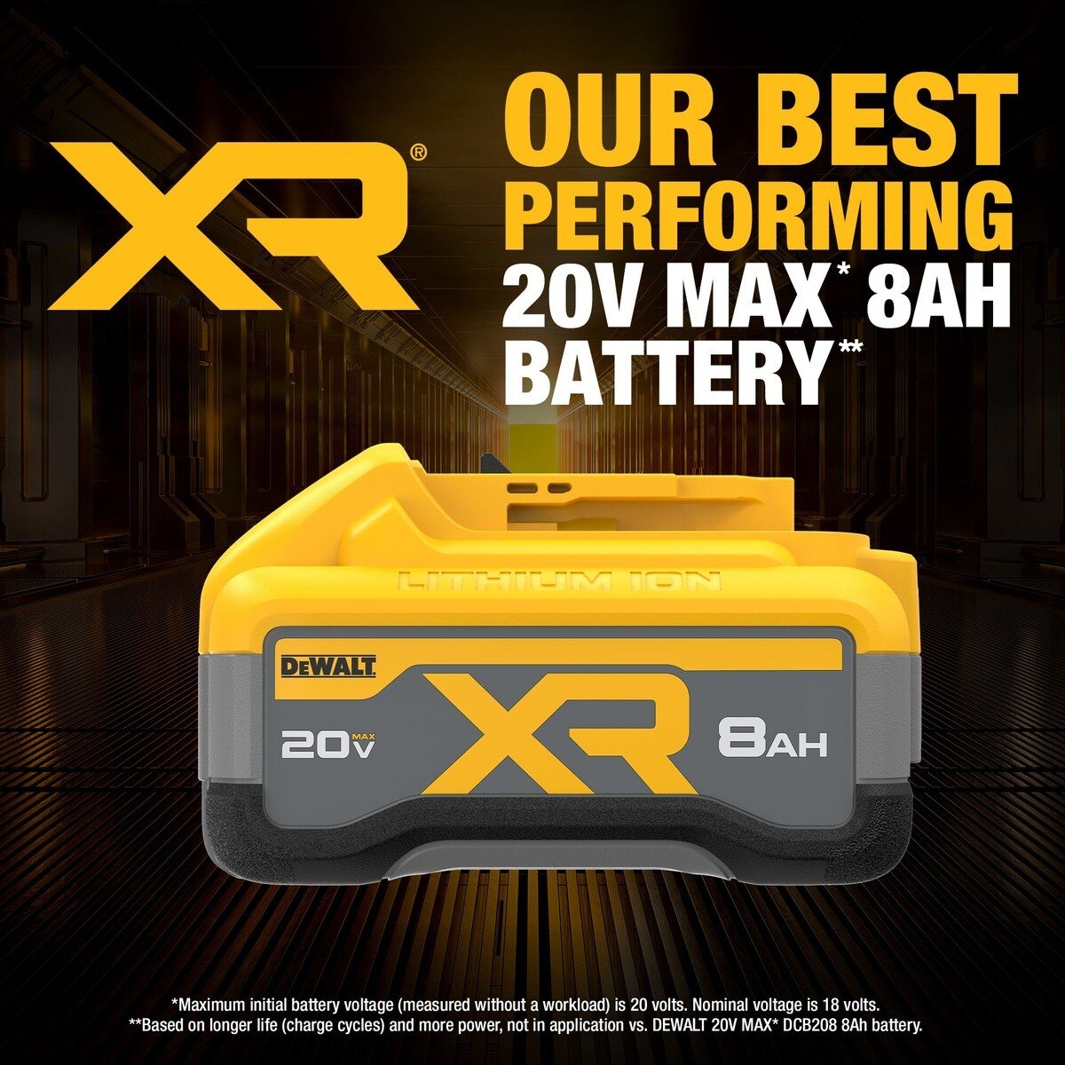 DeWalt DCB2108-2 20V MAX XR POWERPACK 8.0Ah Battery 2- Pack - 3
