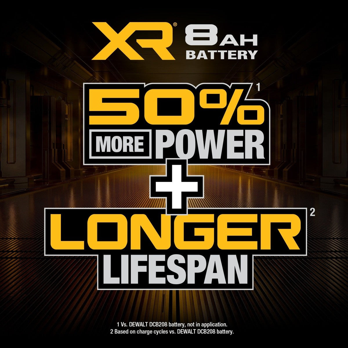 DeWalt DCB2108-2 20V MAX XR POWERPACK 8.0Ah Battery 2- Pack - 4