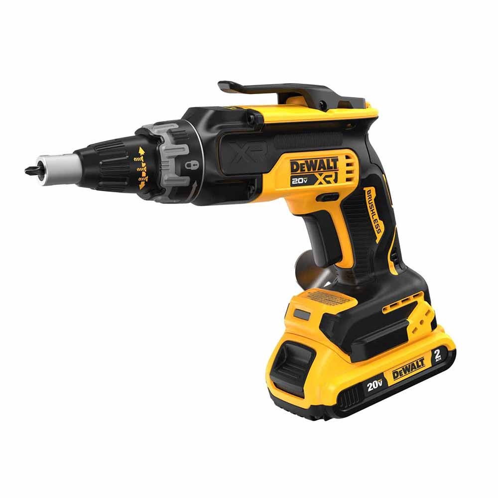 DeWalt DCF630D2 20V MAX XR Brushless Cordless Drywall Screwgun Kit (2 Batteries)