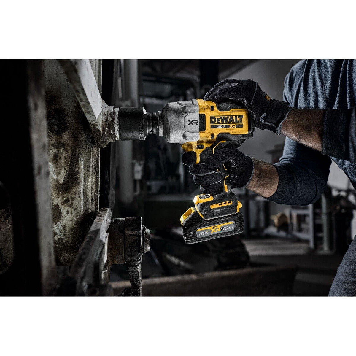 DeWalt DCF961GH1 Shell 20V 1/2 High Torque IW W/ 5AH POW - 9